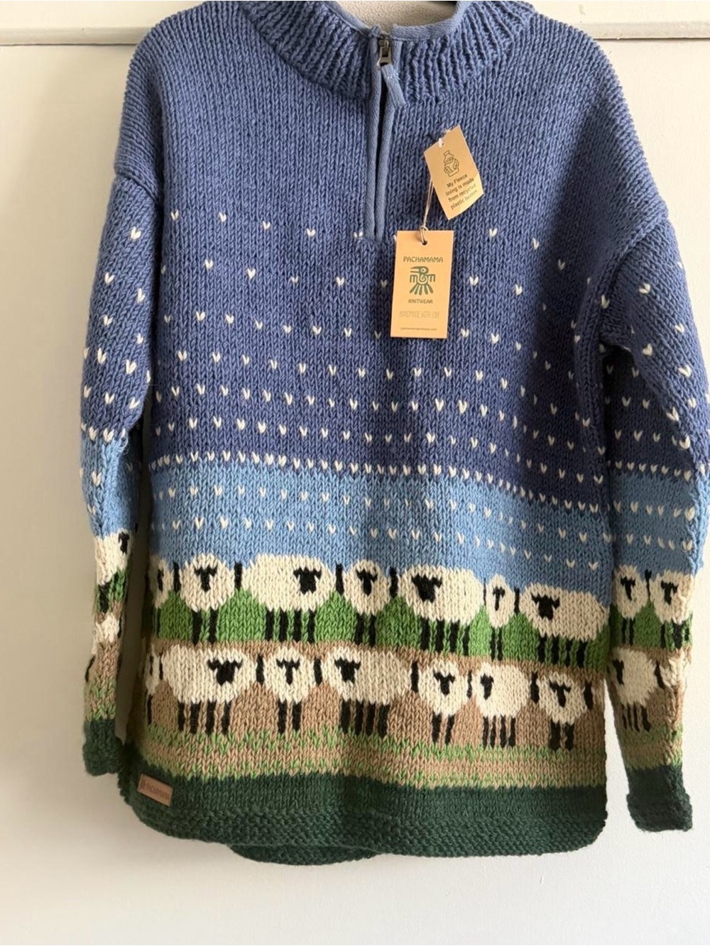 Blue Sheep Pachamama Sweater